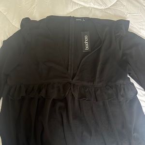 Plus Size Bell Sleeve Tunic/ Dress